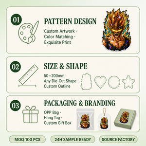 1500 Designs Autocollants 3D Lenticulaires Écologiques en PET Imperméables à Effet Changeant Dessins Animés Son-Goku <span class=keywords><strong>Vegeta</strong></span> Trunks - Product Image 6
