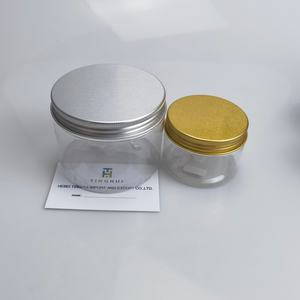 บรรจุภัณฑ์เครื่องสำอางใหม่ ขนาด 30 มล. 50 มล. 60 มล. 100 มล. 120 มล. 250 มล. 300 มล. 400 มล. 450 มล. 500 มล. ขวด PET ใส พร้อมฝาอลูมิเนียมสีทองและสีเงิน - Product Image 2