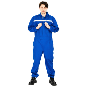 Vente en gros de combinaisons de travail pour hommes à manches longues personnalisées combinaisons de mécanicien uniformes multi-poches combinaisons de travail - Product Image 2