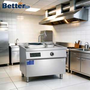 Cocina de Inducción Comercial de un Solo Quemador de Alta Potencia para <span class=keywords><strong>Restaurante</strong></span> Chino - Product Image 3