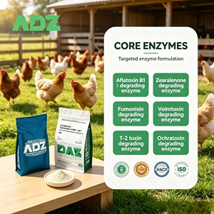 Aditivos Alimentarios para Rumiantes, Enzimas Descomplejificadoras <span class=keywords><strong>de</strong></span> Micotoxinas, Previenen <span class=keywords><strong>la</strong></span> <span class=keywords><strong>Mastitis</strong></span> y el Abandono en Cerdos, Ganado Lechero y Aves <span class=keywords><strong>de</strong></span> Corral - Product Image 6