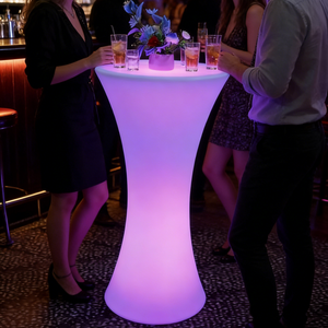 Mesas de Bar para Fiestas y Eventos Comerciales al Aire Libre, Muebles de Bar Portátiles, Mesa de Discoteca, Mesa de Cócteles LED - Product Image 2