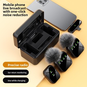 K50 Không Dây Microphone Headband Loại Ghi Âm Microphone Thiết Bị Ghi Âm Clip-On Headgear Phát Sóng Trực Tiếp Bluetooth - Product Image 4