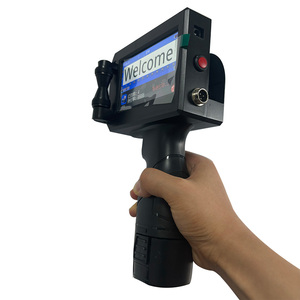 Thiết kế mới xách tay máy in phun cầm tay Nhãn mã máy in liên tục máy in phun cho nhựa thủy tinh ống carton - Product Image 4