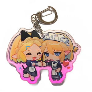 Özel karikatür Anime holografik anahtarlıklar promosyon özel Logo akrilik <span class=keywords><strong>Charms</strong></span> plastik özelleştirilmiş hediye baskı anahtarlık - Product Image 3