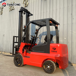 베스트셀러 배터리 전동 지게차 CE ISO 인증 유압 스태커 지게차 (소매 창고 농장 운반용) - Product Image 3