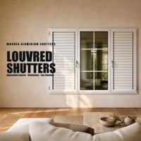 Volets de fenêtre en bois et aluminium sur mesure à lamelles réglables pour ventilation et ombrage, pour villas, appartements, hôtels, projets USA et maisons