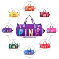 Yiwu — sac de sport en nylon pour femmes, sac en bandoulière rose, modèle 2022