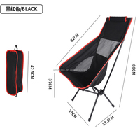 Chaise de Camping Pliante Ultralégère Portable Compacte Robuste pour Produit de Camping en Plein Air