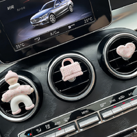 Diffuseur d'air frais moderne pour voiture, pierre aromatique expansible, accessoires de décoration intérieure créatifs pour grille d'aération, sans électricité