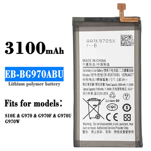 <span class=keywords><strong>Batterie</strong></span> de téléphone Li-ion en gros <span class=keywords><strong>prix</strong></span> d'usine EB-BG970ABU 3500mAh 3.85V pour SM-G970 SAM Galaxy S10E - Product Image 2