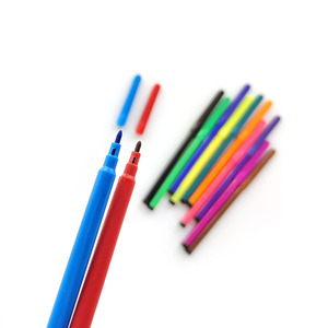 Marcadores de Arte Personalizados de Fábrica, Material Escolar, 12 Colores, Punta Fina, Ecológicos, para Niños - Product Image 6