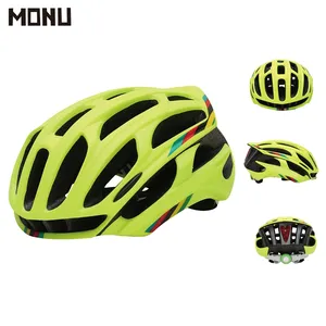 MONU 사용자 정의 성인 자전거 헬멧 산악 자전거 일체 성형 59-62CM MTB 자전거 자전거 OEM 사이클링 및 승마 헬멧