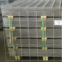 Op maat gemaakte gegalvaniseerde gelaste gaashekwerkpanelen, rechtstreeks van de fabriek, OEM, zwaar metaal gaaspaneel