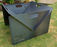 Brasero pliable en acier portable pour l'extérieur, modèle personnalisé Aochun