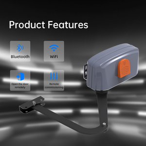 Operador de Puerta Automático Inteligente con Control Remoto a Prueba de Agua para Exteriores, de Brazo Curvo, de Alta Resistencia, 800 kg, para Abrir y Cerrar Puertas Batientes - Product Image 4