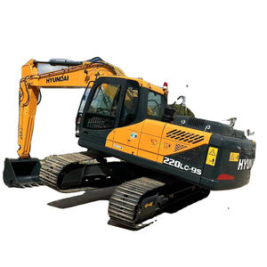 Excavadora de Orugas Usada en Existencia HYUNDAI R215-9 R220-9S de 20 Toneladas con Componentes de Caja de Cambios Principales, Rodamiento 215-7 215VS - Product Image 1