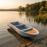Bateaux de pêche gonflables électriques en plastique pliables pour 4-6 personnes, livraison rapide, mini-bateaux de pêche à monter soi-même