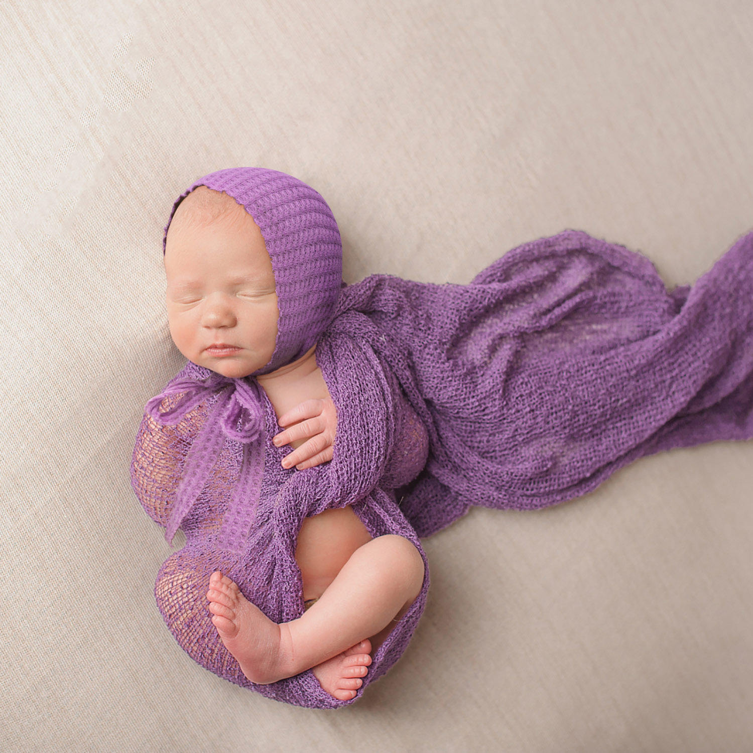 Tiernos Bebes Bonitos Layering Baby Wrap with Cheesecloth