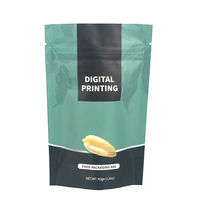 Emballage mat réutilisable de lentilles en poudre à haute teneur en protéines PLA compostable écologique sac en papier kraft biodégradable pochette à fond plat
