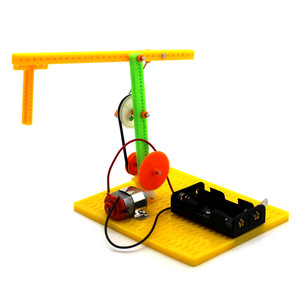Kit de modelo de bomba de aceite de transmisión mecánica, juguete educativo de plástico para niños de 7 a 9 años, operación manual, geométrico - Product Image 4