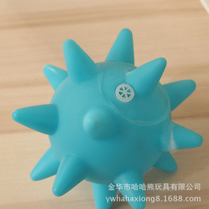 Balle rebondissante à pointes en PVC de 10 cm, jouet d'entraînement d'agilité pour chiens, jeu en plein air, fournitures pour animaux de compagnie - Product Image 1