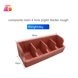 Tấm thép mạ kẽm <span class=keywords><strong>4</strong></span> lỗ heo con lợn thức ăn máng bát cho ngành Chăn Nuôi Lợn trung chuyển - Product Image 5