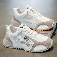 MC681 Chaussures pour hommes Automne Baskets en maille respirante Chaussures de marche décontractées Chaussures de course à semelle épaisse Chaussures de papa rehaussantes