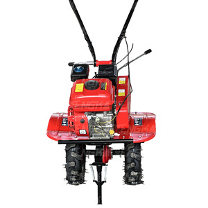 170f 7hp Vegetable Shed Weeding and Weeding <b>Machine</b> Small Household Gasoline <b>Micro</b> Cultivator - Product Image 3