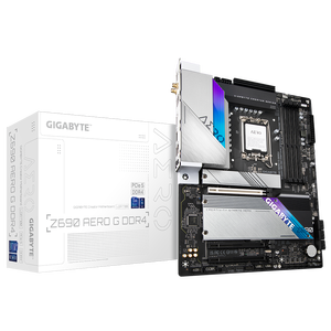 Z690 AERO DDR4 (รุ่นที่ 1) รองรับโปรเซสเซอร์รุ่นที่ 12 พร้อมเมนบอร์ด LGA 1700 สำหรับพีซี - Product Image 1