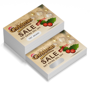 Tarjetas Rasca y Gana Personalizadas - <span class=keywords><strong>Cupones</strong></span> Promocionales Ecológicos para Restaurantes, <span class=keywords><strong>Hoteles</strong></span> y Comercios Minoristas - Product Image 2