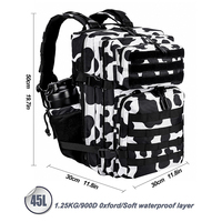 Support de casque Trailpop, réfléchissant pour la sécurité nocturne, pour le cyclisme, la moto, le vélo, sac à dos de sport 45L