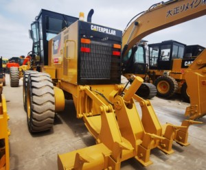 Скидка, 2023 Подержанный японский бренд CAT140H, автогрейдер с оригинальным двигателем, высокая мощность работы - Product Image 4