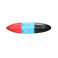 Kayak de pêche double Viking Tandem, kayak de pêche à assise sur le dessus, bateau de pêche en LLDPE provenant des États-Unis, kayak de pêche pour 3 personnes, canoë, 3 ans, 3,1 - 4 m