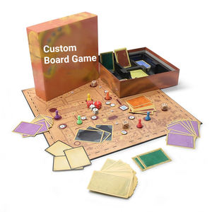 Juego de mesa personalizado de alta calidad con caja de embalaje personalizada a color, juego de mesa de lujo tipo Monopoly, rompecabezas. - Product Image 3