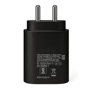 Caricabatterie Adattatore Super Veloce 25W PD 3.0 Type-<span class=keywords><strong>C</strong></span> a <span class=keywords><strong>C</strong></span> Ignifugo 5V/3A con Spina Indiana 2025 per Laptop Serie <span class=keywords><strong>S</strong></span>/A/M/F/Z e Smartwatch - Product Image 1