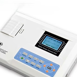 Électrocardiographe vétérinaire 100 canaux 12 dérivations avec algorithmes <span class=keywords><strong>ECG</strong></span> multi-spécies et écran LCD - Product Image 3