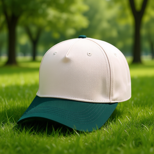 เมราจ สปอร์ตส์ คัปต์ 5-พาแนลเบสบอลแคป หมวกแก๊ปผ้าฝ้ายสีพื้นแบบปรับได้สำหรับทุกเพศ - Product Image 2