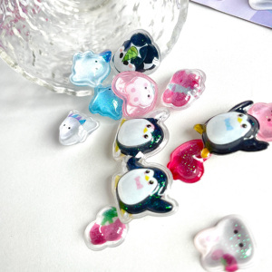 Nouvelle décoration, autocollant 3D gonflé pour enfants, lapin mignon de dessin animé, pour <span class=keywords><strong>scrapbooking</strong></span>, journal intime, papeterie DIY - Product Image 5