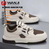 Nouvelles baskets blanches respirantes pour hommes, style coréen, tendance, polyvalentes, à semelle épaisse, basses, sportives et décontractées
