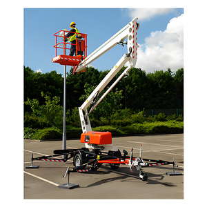 קרוון רכוב להרים בום מפרקי 14 מ '18 מ' הידראולי שולחנות מעלית למכירה - Product Image 1