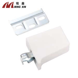 Ming Xin Cabinet Hanging <b>Brackets</b> 5 Mm Thick Zinc Plated Plastic With Cover For Cupboard - Product Image 1
