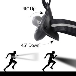 Chất lượng cao chạy <span class=keywords><strong>LED</strong></span> Phụ kiện đêm an toàn màu đỏ cảnh báo ngực chạy đèn cho vận động viên thể thao - Product Image 2