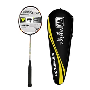 Nieuwe Materiaal Product Launch Whizz Model A630 Ultra Lichtgewicht 60-65G 100% Graphite Badminton Rackets Sets