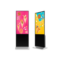 Máquina de publicidad Digital de 40 pulgadas y 43 pulgadas, dispositivo de publicidad inteligente con pantalla LCD, 4K, con Software libre CMS