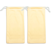 Logo personnalisé pochette en microfibre PU pour le stockage des lunettes noir lunettes de soleil sac étui