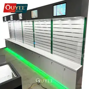 Led Lighting Vitrine Store Wooden Show Case Smoke Shop Tobacco Display Cabinets Smoke Shop Showcase Led Display