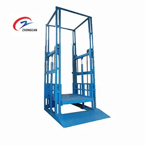 导轨液压货物平台升降机电梯货物升降机固定垂直物料升降台