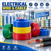 Kabel Tembaga Murni BVR untuk Instalasi Bangunan 450 750V Berisolasi PVC, Tahan Lama, Tahan Korosi, Kabel Daya