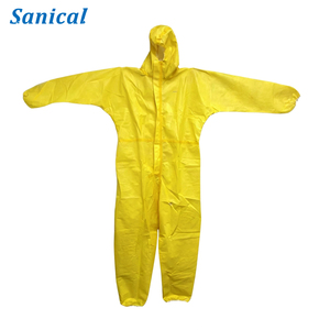 ชุดป้องกันสารเคมีและไฟ Sanical ทนความร้อนได้ถึง 200 องศาเซลเซียส เหมาะสำหรับใช้ในห้องปฏิบัติการ - Product Image 1